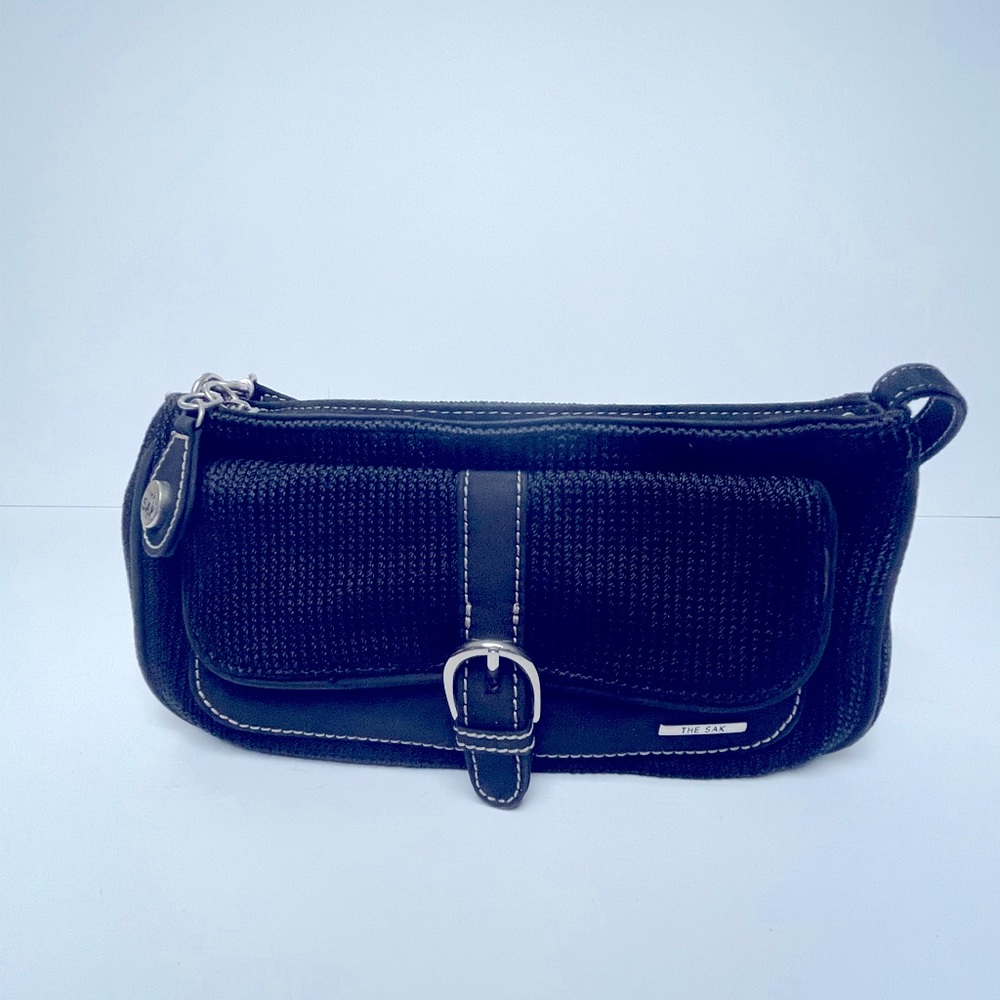 The Sak Small Black Handbag Minimalist Travel Spring Summer